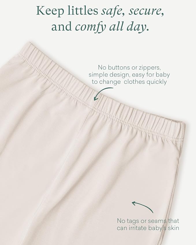 PurComfy Supersoft Baby Pants, Elastic Waist, Unisex 0-24 Months - Image 5