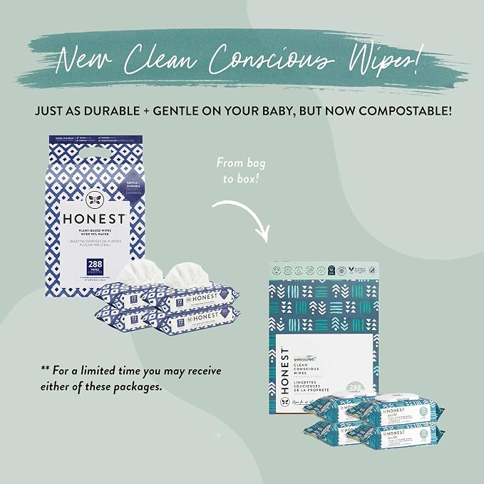 The Honest Company Clean Conscious Multi-Use Wipes Hypoallergenic and Unscented - Image 10