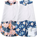 Newborn Sleep Sack Baby Swaddle, 3-Way Adjustable Wearable Blanket, 100% Rayon by BSTOPPT