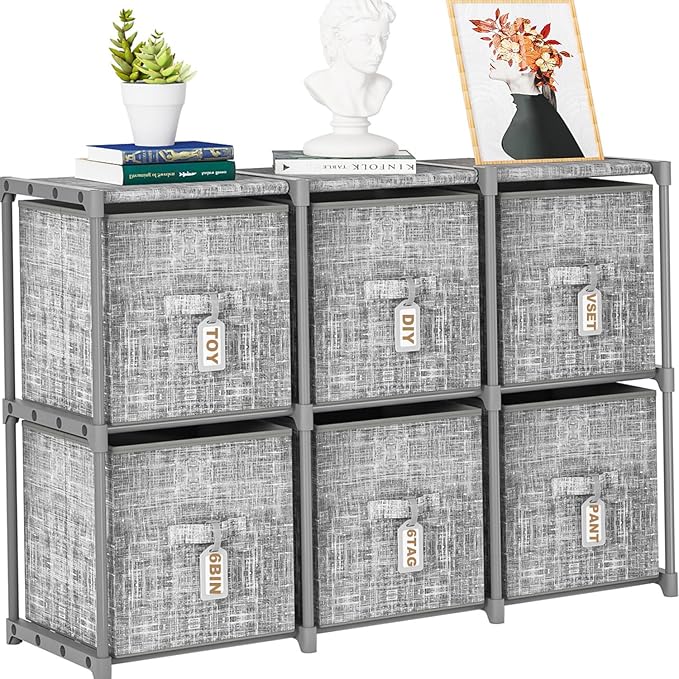 Cube Storage Organizer Shelf by LUKYTOWER