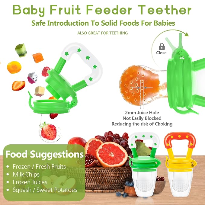 WAJIAYON Baby Fruit Feeder Pacifier - Image 3