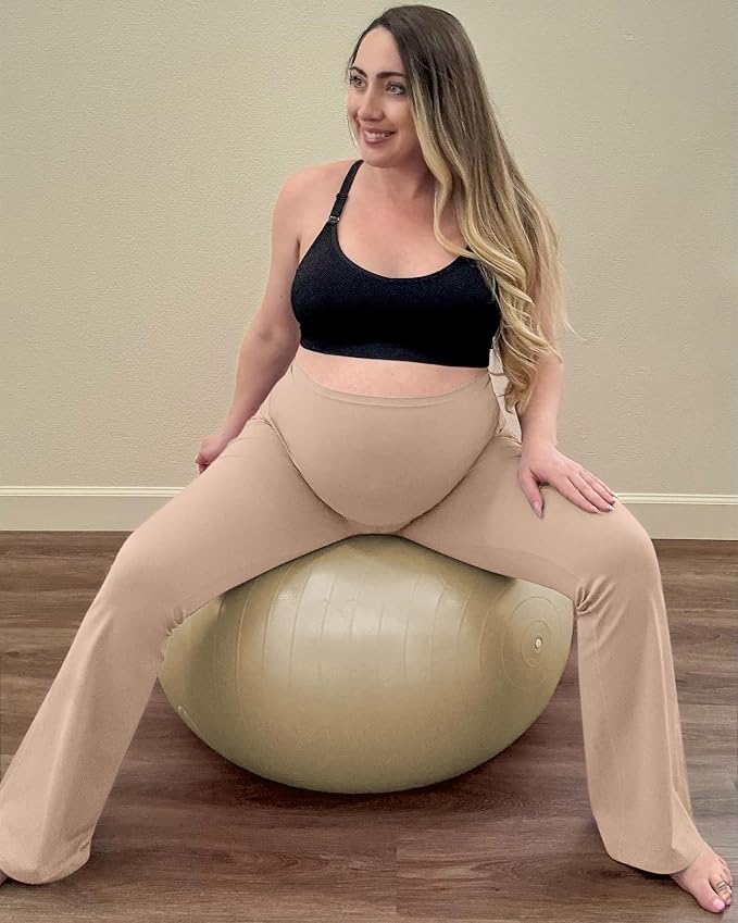 G4Free BareFeel Maternity Flare Leggings - Image 6