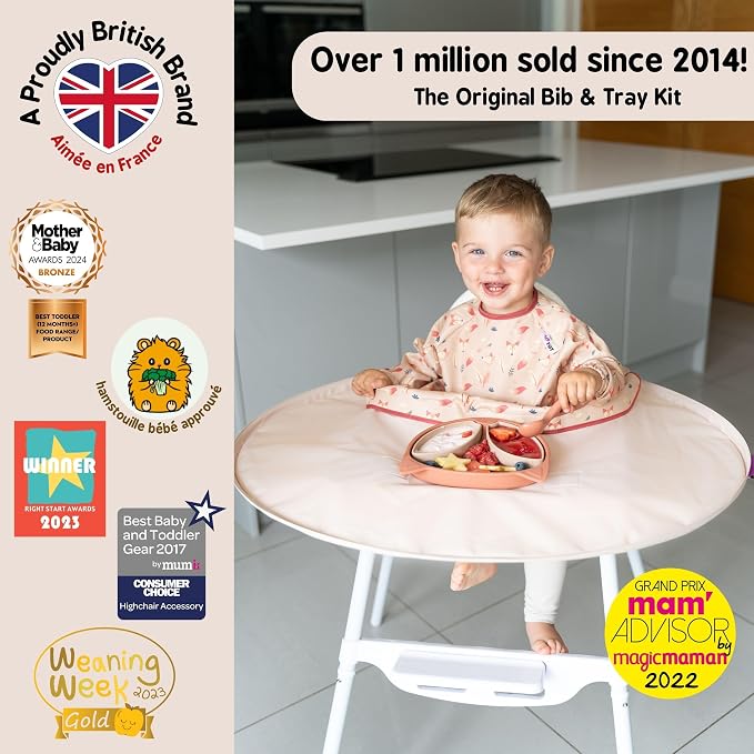 Tidy Tot- Baby Bib & Tray Kit - Image 2