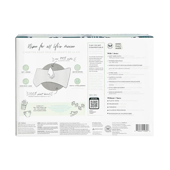 The Honest Company Clean Conscious Multi-Use Wipes | Hypoallergenic + Unscented - Image 11
