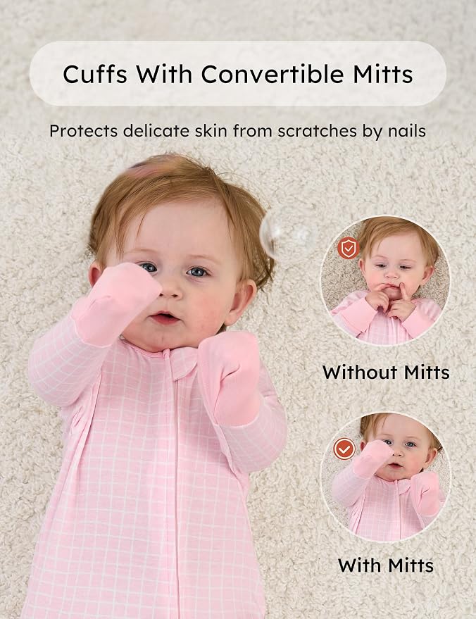 Yoofoss Baby Pajamas 100% Cotton Baby Sleepers - Image 4