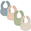 Comfy Cubs Muslin Bibs for Babies, Drool and Teething Bib, Adjustable Snaps by ComfyCubs