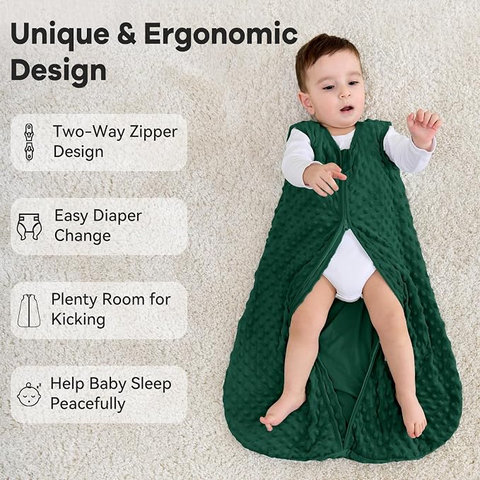 Fleece Baby Sleep Sack 12-18 Months - Image 4