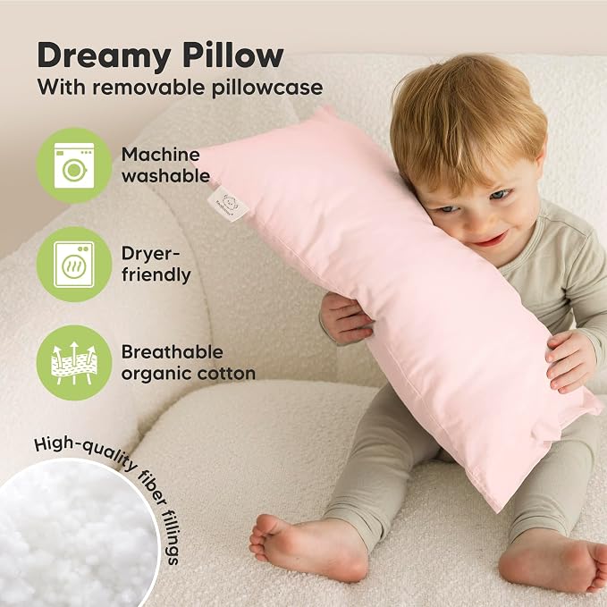 Toddler Pillow with Pillowcase - Image 4