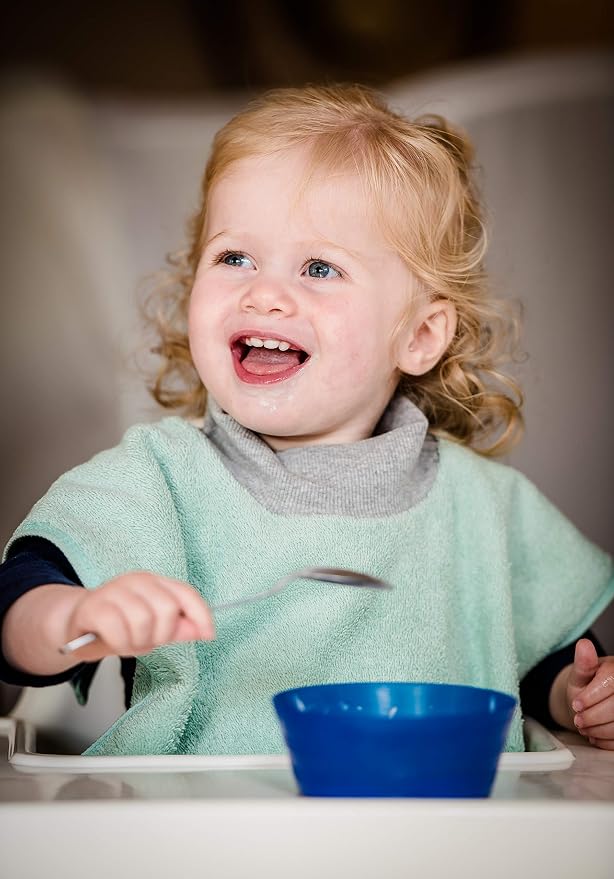 MATZ Terry Towel Snap On Toddler & Baby Bibs | - Image 5
