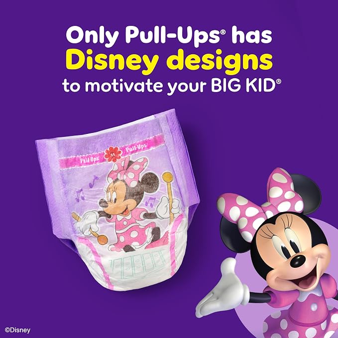 Pull-Ups Girls' Potty Training Pants, Size 3T-4T Training Underwear - Image 10