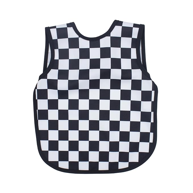 BapronBaby Black Checkerboard Bapron by BapronBaby
