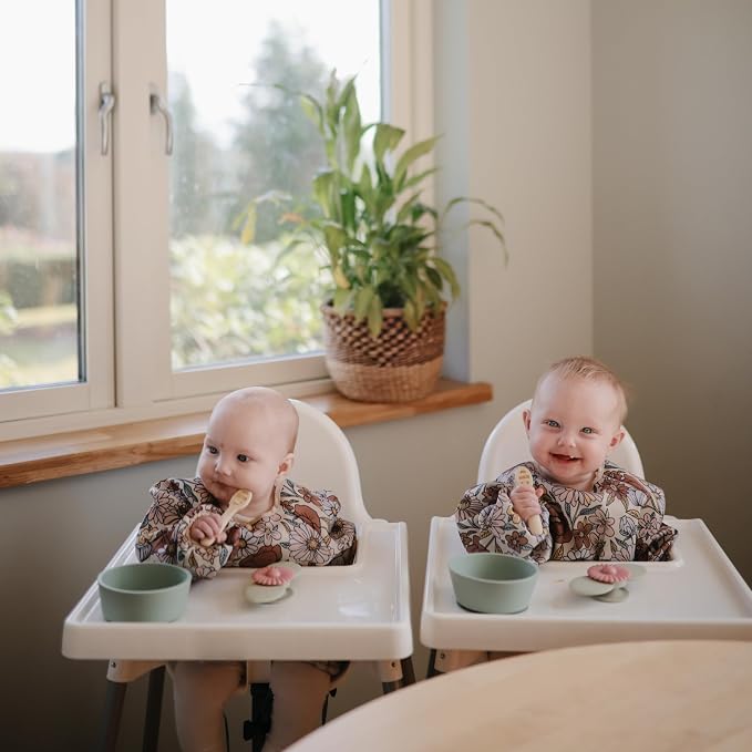 mushie Silicone First Feeding Baby Spoons | 2 Pack - Image 4