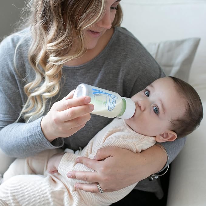 Dr. Brown's Anti-Colic Options+ Narrow Glass Baby Bottle - Image 7