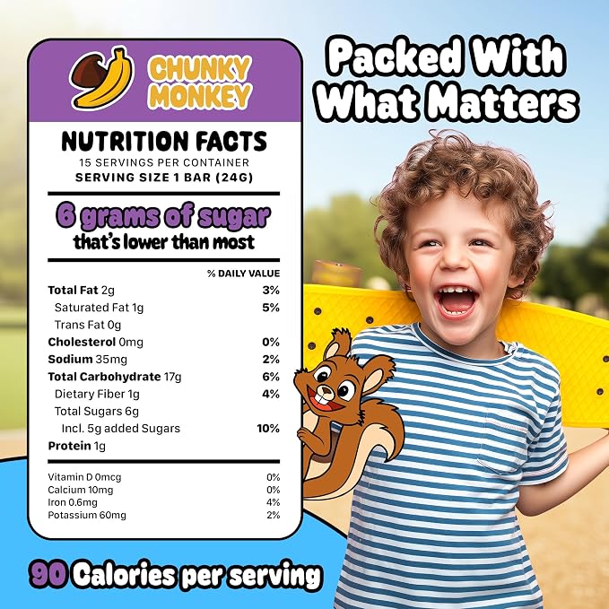Snakkidz Organic Chewy Granola Bar, Allergen Free, Made - Image 4