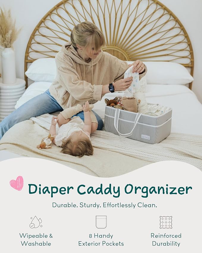 Lily Miles Baby Diaper Caddy - Image 2