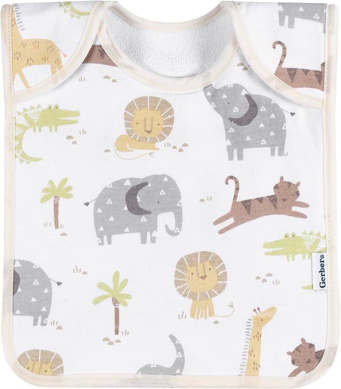 Gerber Unisex Baby Lap Shoulder Bibs - Image 5