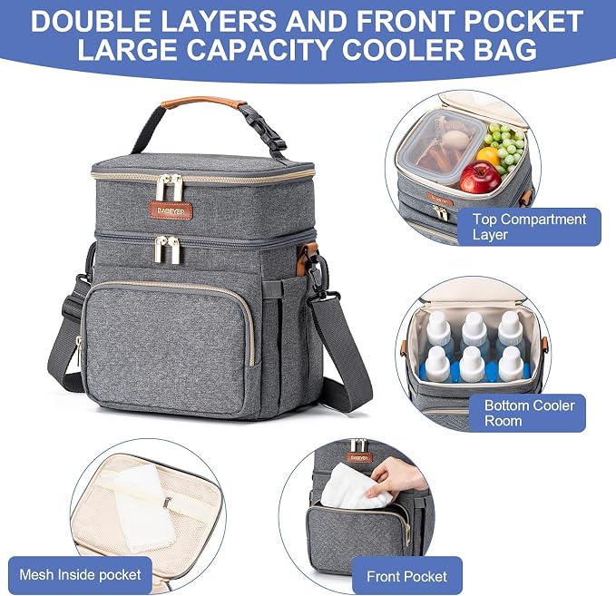 Insulated Breastmilk Cooler Bag - Image 2