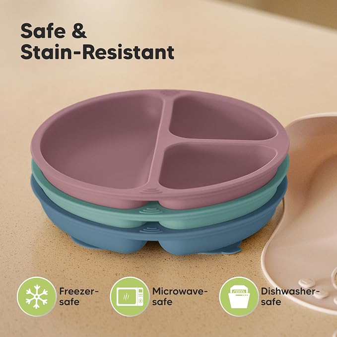 KeaBabies Suction Plates for Baby, Toddler - Image 5