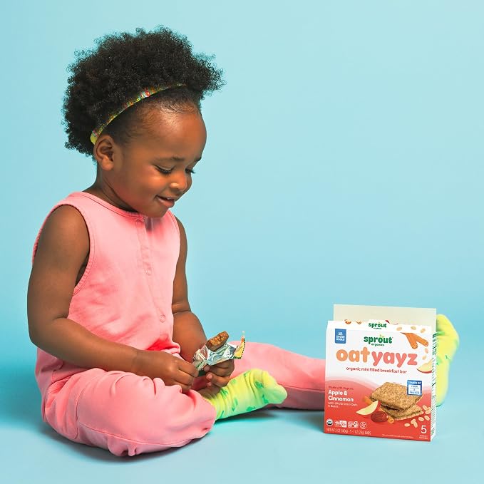 Sprout Organics, OatYayz Toddler Snack Bars, Apple & Cinnamon - Image 5