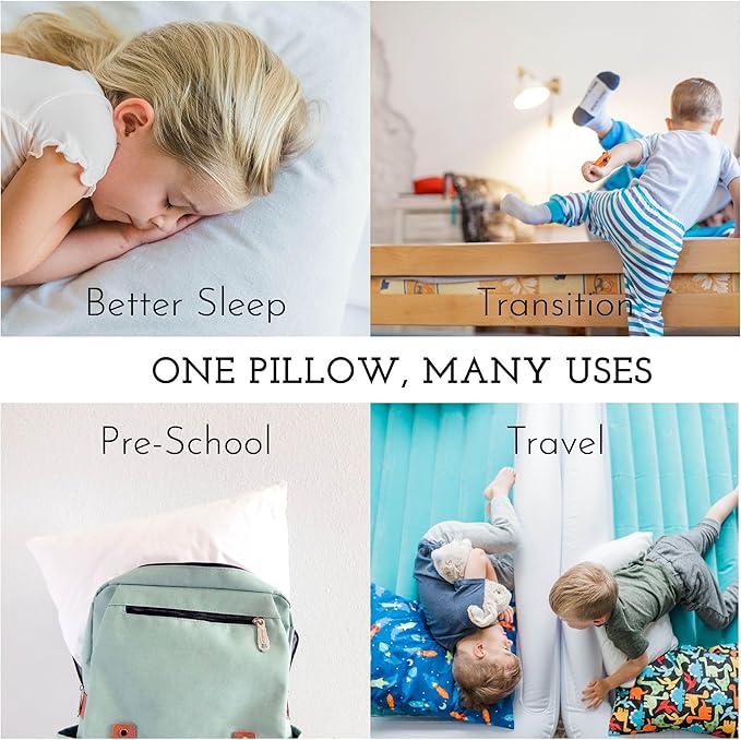 Little Sleepy Head Toddler Pillow - Image 6