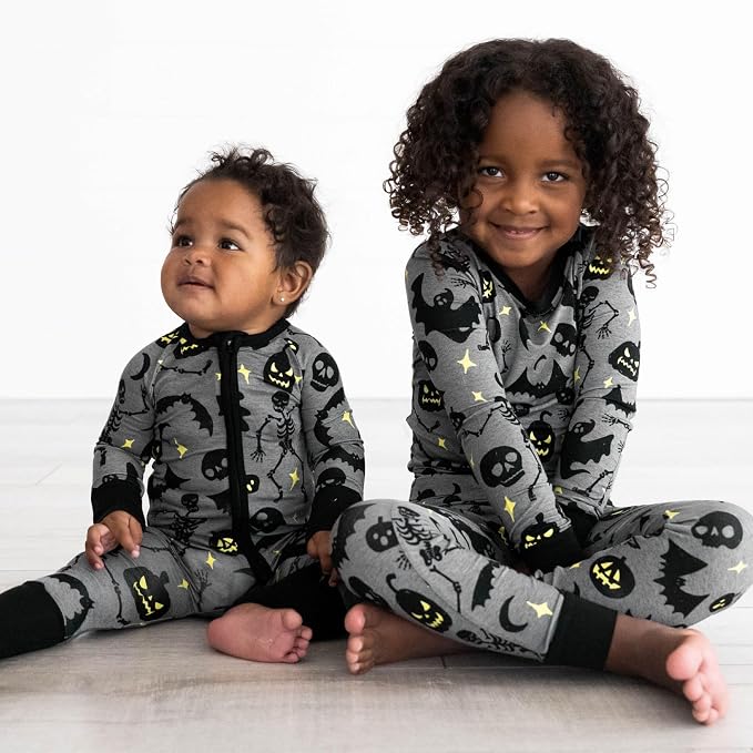 Little Sleepies Pajamas for Baby Boys & Girls, Viscose from Bamboo Baby Pajamas - Image 9
