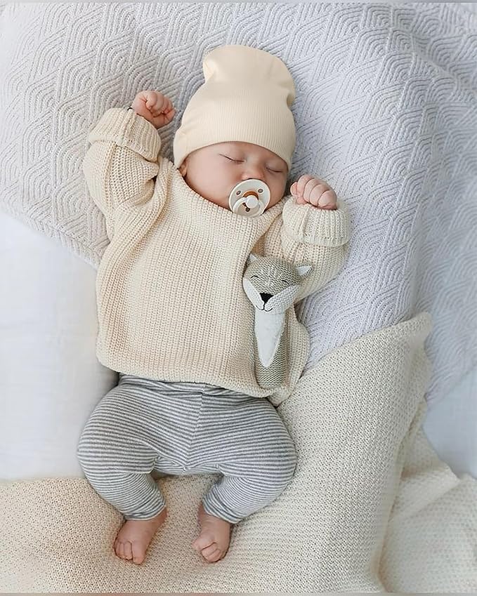 DRESHOW BQUBO 6 Pack Baby Newborn Hats Set - Image 3