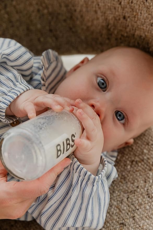 BIBS Baby Bottle 5 oz / 150 ml Natural Rubber Latex Nipple - Image 6