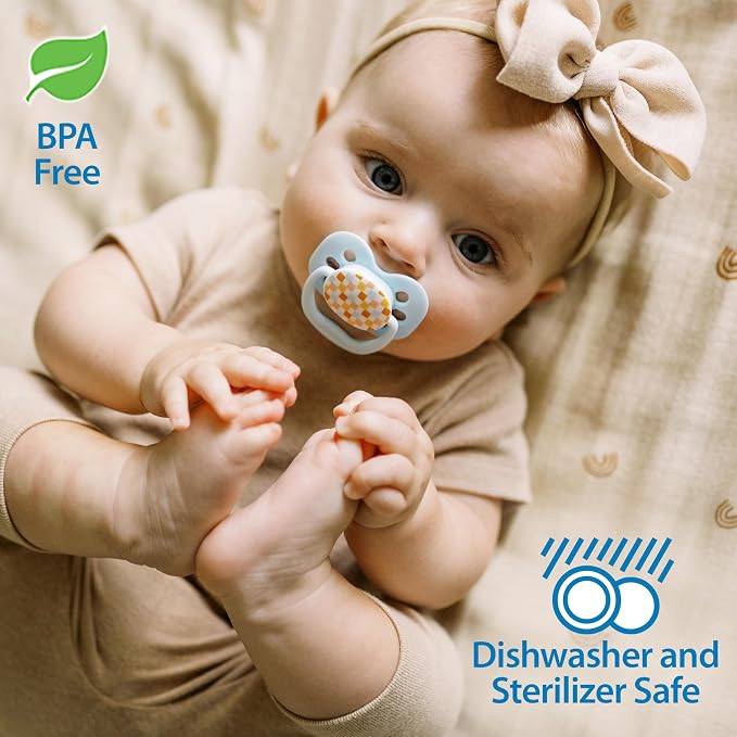Dr. Brown's Advantage Baby Pacifier, Fully Symmetrical Soother - Image 8