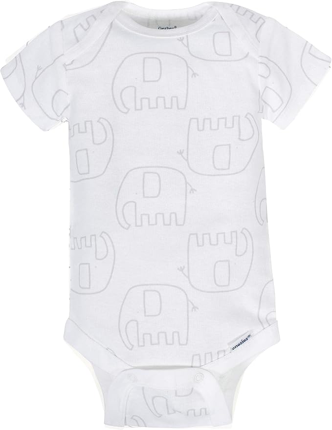 Gerber unisex-baby 8-pack Short Sleeve Onesies Bodysuits - Image 3