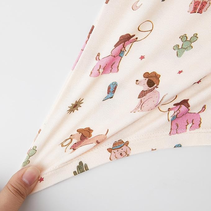 pureborn Baby Toddler Kids Viscose from Bamboo Pajamas Set Pjs 2pcs 18M-8Y - Image 5