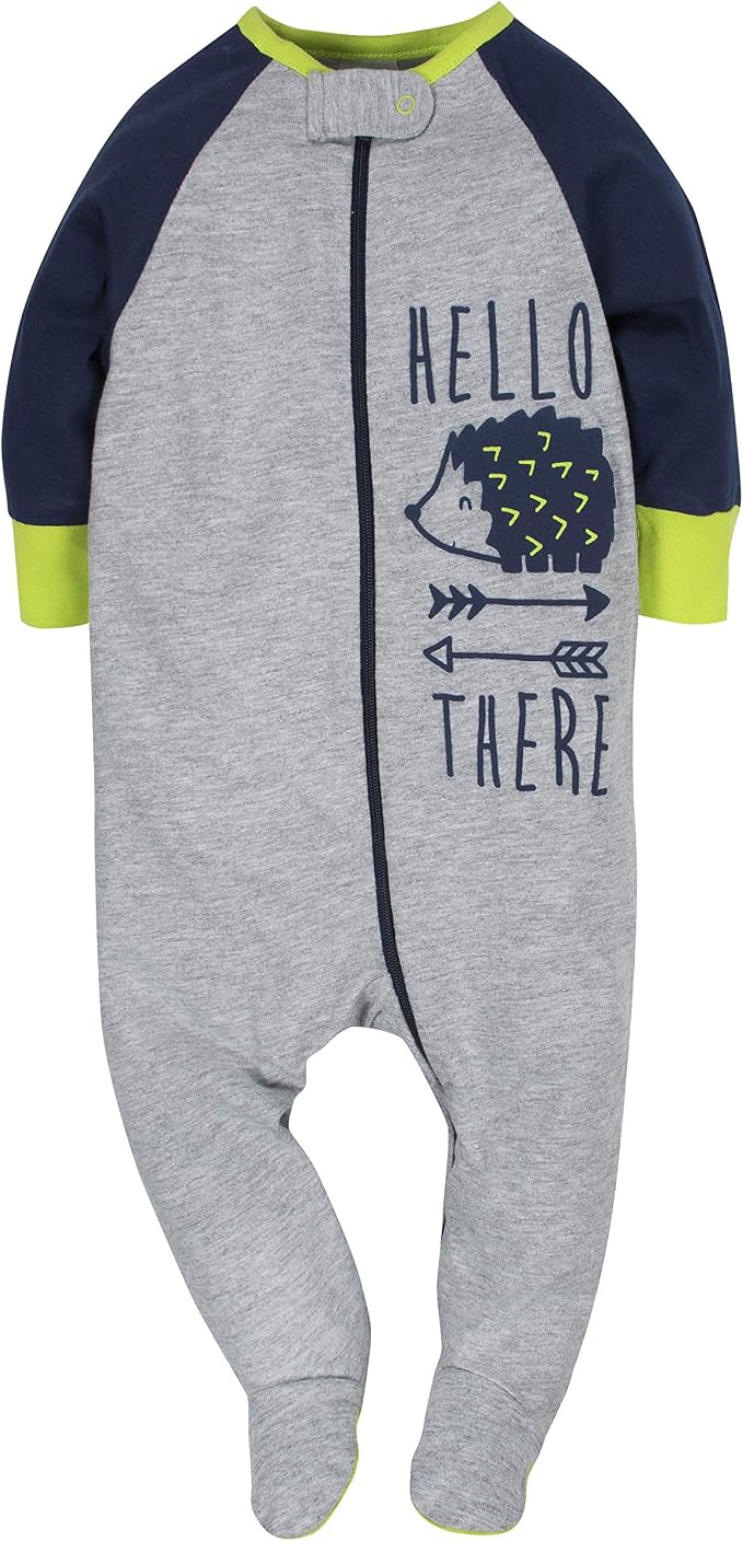 Gerber Baby Boys 4 Pack Sleep 'N Play Footie - Image 5