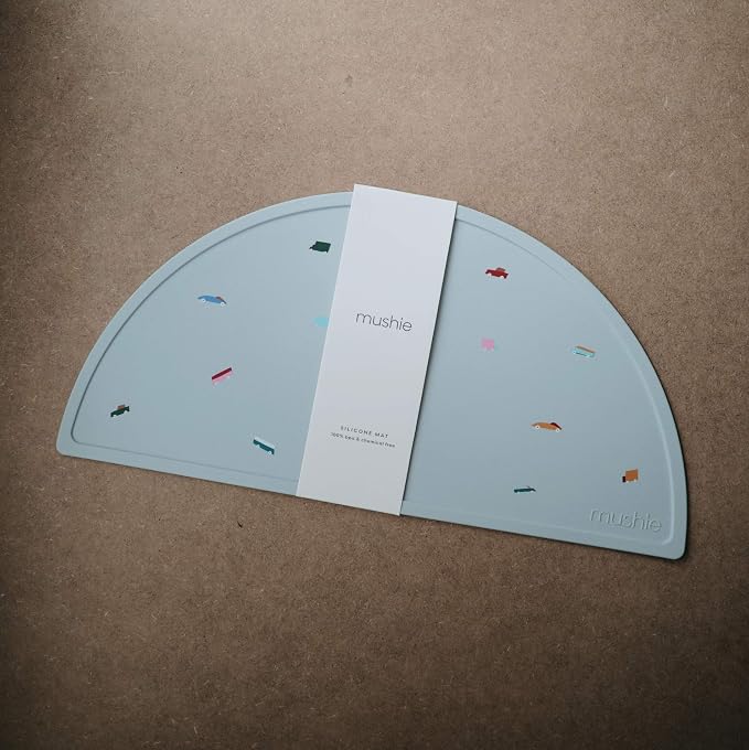 mushie Silicone Placemat for Kids | BPA-Free Non-Slip Design - Image 2