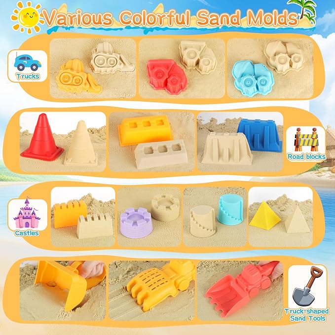 Beach Sand Toys, Large Dump Truck - Image 4