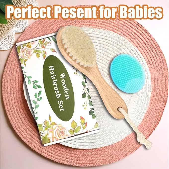 Wooden Soft Goat Bristles Brush - Image 7