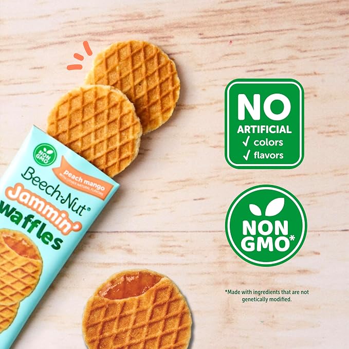 Beech-Nut Toddler Snacks Jammin' Waffles - Image 4