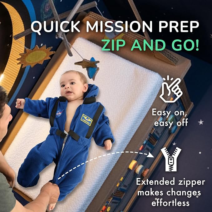 Astronaut Fleece Bodysuit - Image 5