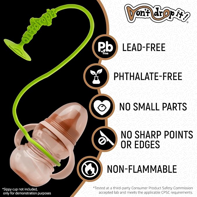 Don't Drop It ® Silicone Suction Cup Strap Tether - Image 3