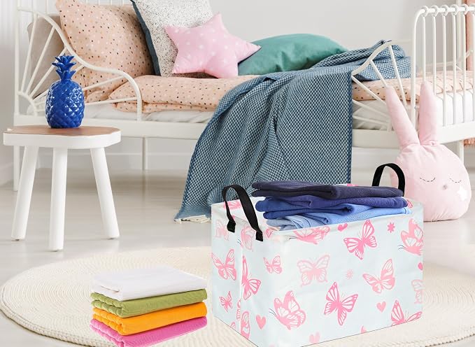 Rectangle Kids Gift Storage Basket Shelf Storage Basket Organizer Box Clothes - Image 6