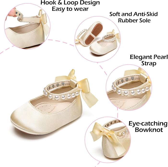 Baby Girls Mary Jane Flats - Image 5