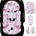 Infant Car Seat Insert, Enlarged Head Support by BOMOLOUR