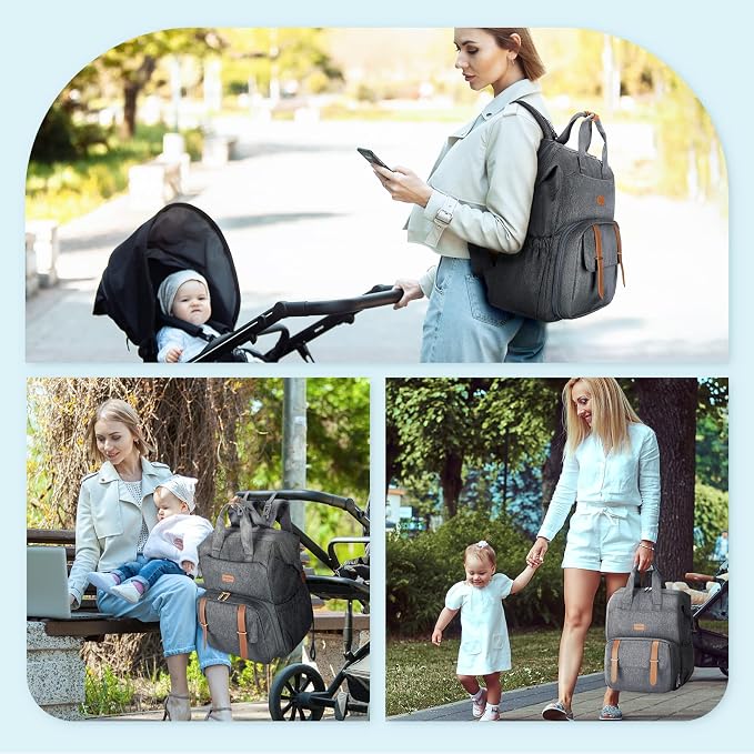 mommore Breast Pump Bag Backpack - Image 6