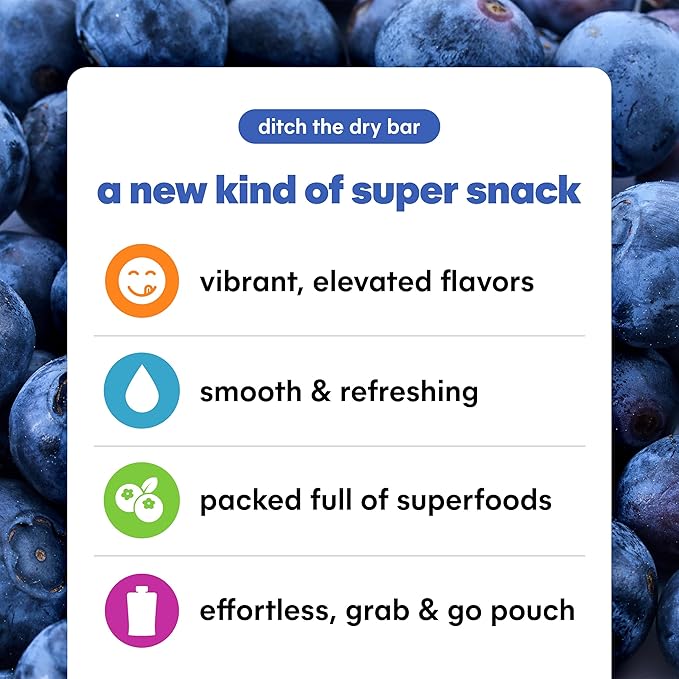 Noka Superfood Fruit Smoothie Pouches, Healthy Snacks - Image 3