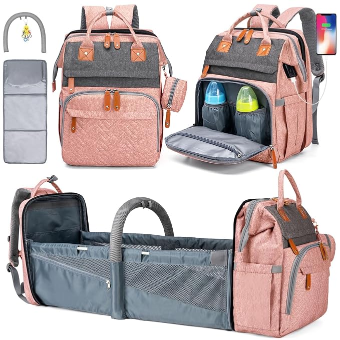 KABAQOO Diaper Bag Backpack by KABAQOO