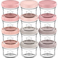 KeaBabies 12pk 4oz Glass Baby Food Containers by KeaBabies