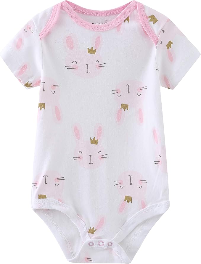 Baby Layette Set Baby Boys' 9-Piece Bodysuits Pants Set Toddler Girl Boy Unisex - Image 6