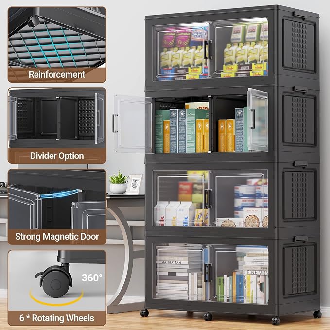 BROVIEW 800Qt Plastic Storage Bins - Image 4