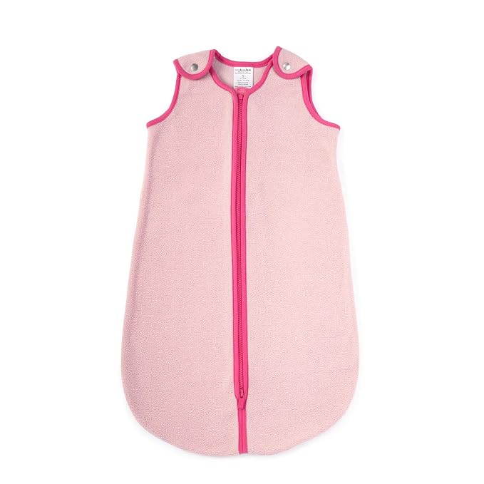 baby deedee Sleep Nest Fleece Sleeping Bag, Sweet Pink, 6-18 Month - Image 3