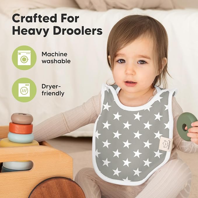8-Pack Baby Bibs for Boys, Girls - Image 6