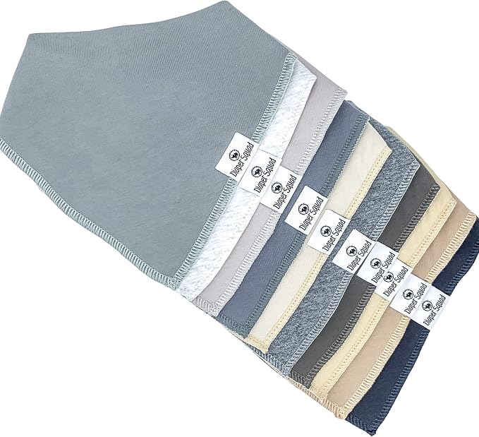 DiaperSquad's Baby Bibs for Drooling and Teething, Bibs for Boys, Baby Girl - Image 4