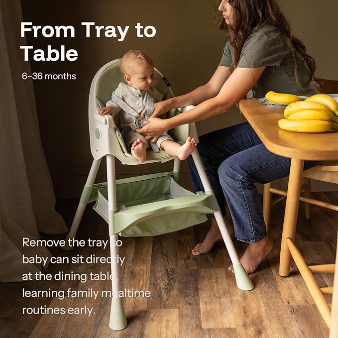 HARPPA 6-in-1 Convertible Baby High Chair - Image 3